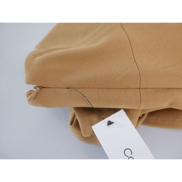 CALVIN KLEIN Women's Petite Scuba Crepe A-Line Skirt Luggage Color 2P - Picture 10 of 10